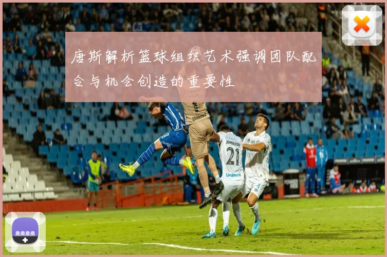 唐斯解析篮球组织艺术强调团队配合与机会创造的重要性